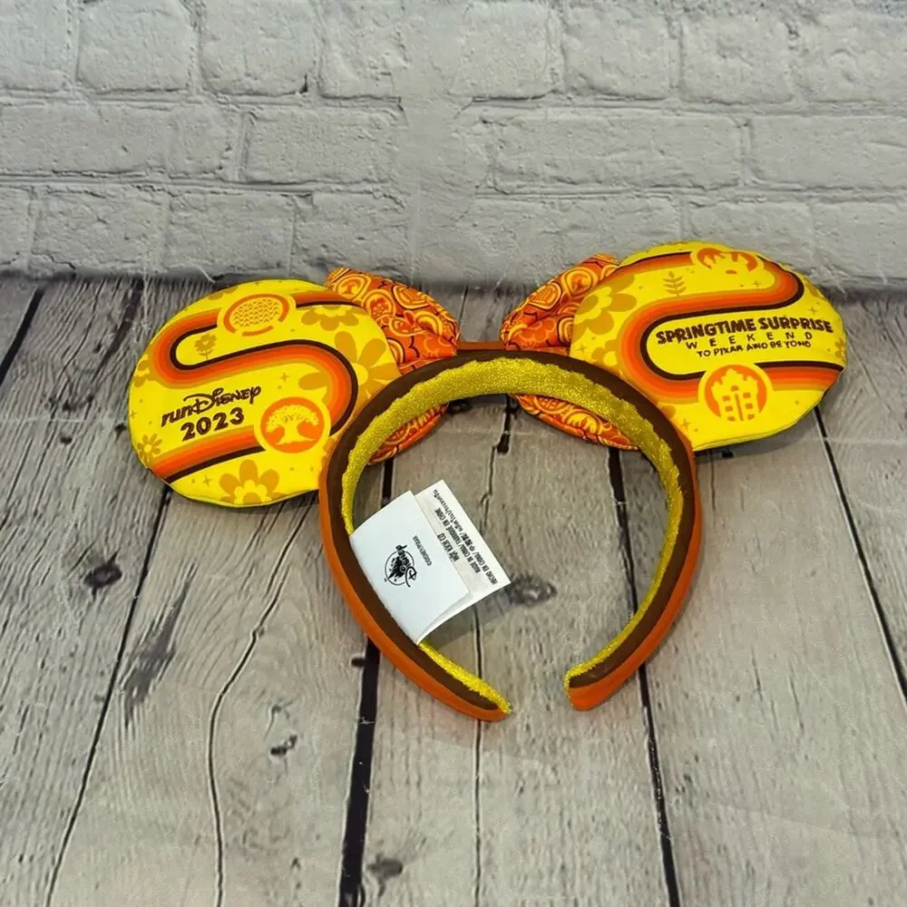 Run Disney Springtime Surprise 2023 Minnie Mouse Ears